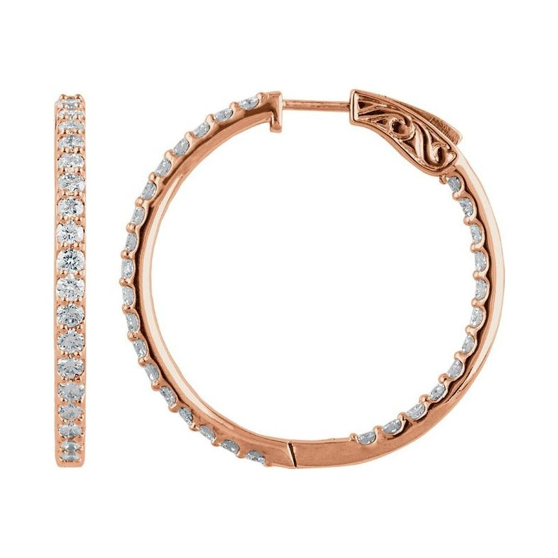 Inside-Outside Hoop Earrings