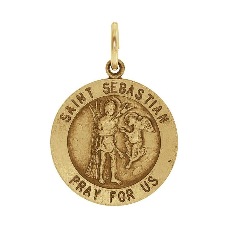 St. Sebastian Medal Necklace or Pendant