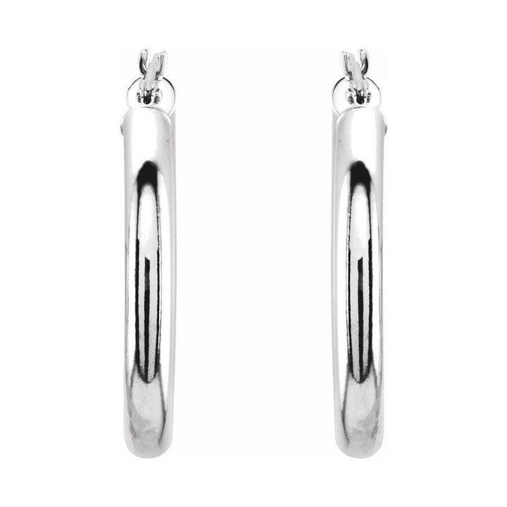 Tube Hoop Earrings