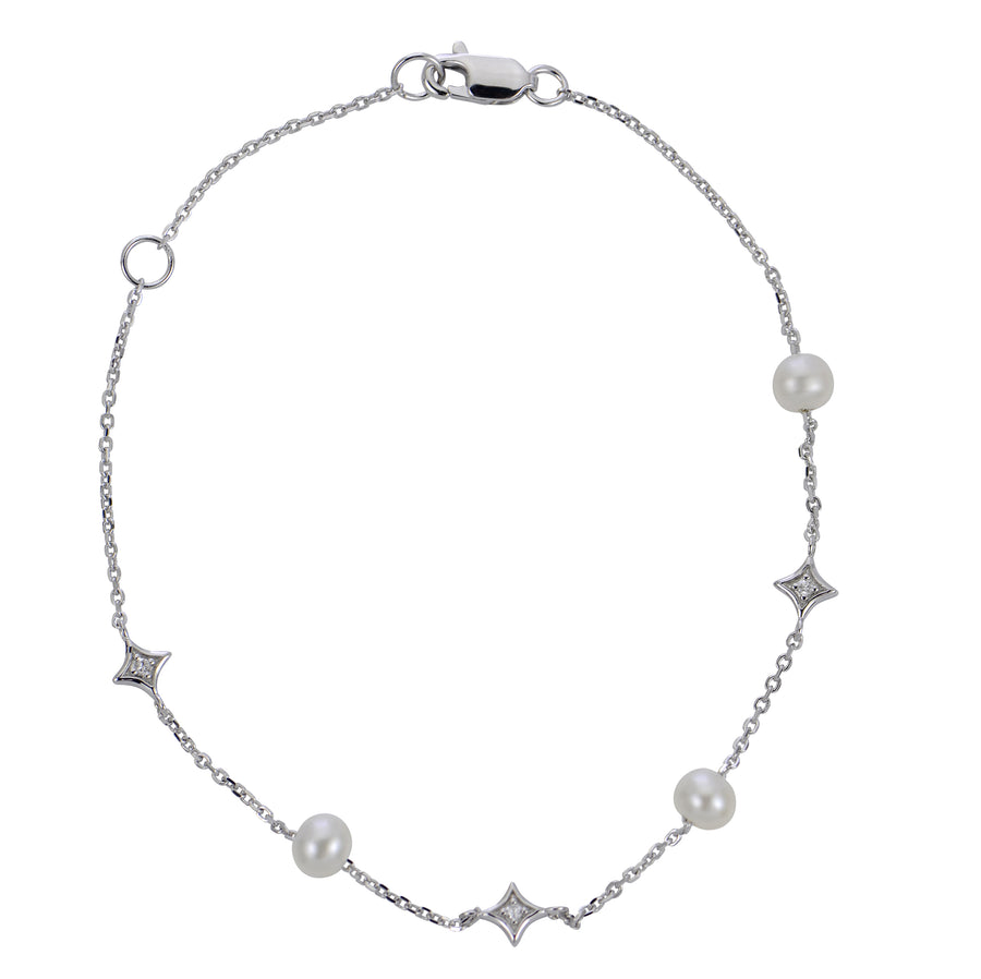 Sterling Silver Freshwater Pearl Bracelet