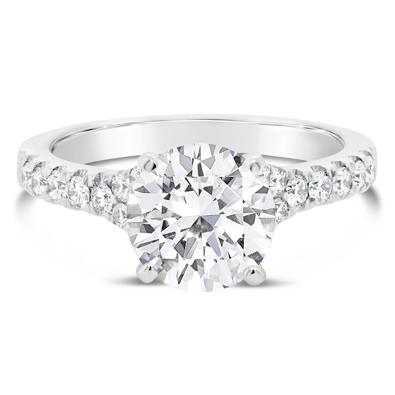 Platinum Expressive Multi Row Ring