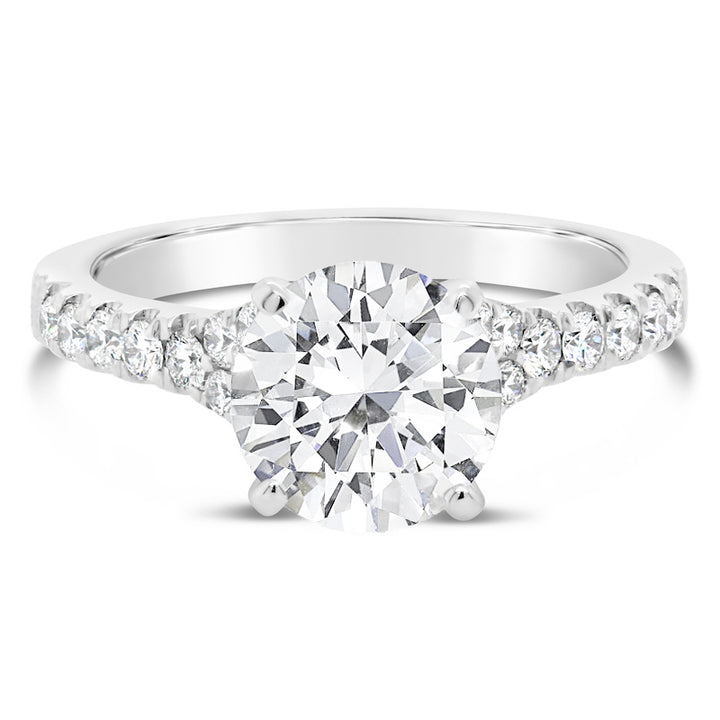 Platinum Expressive Multi Row Ring