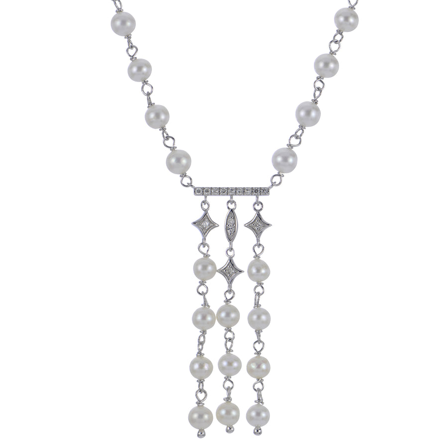 Sterling Silver Freshwater Pearl Necklace