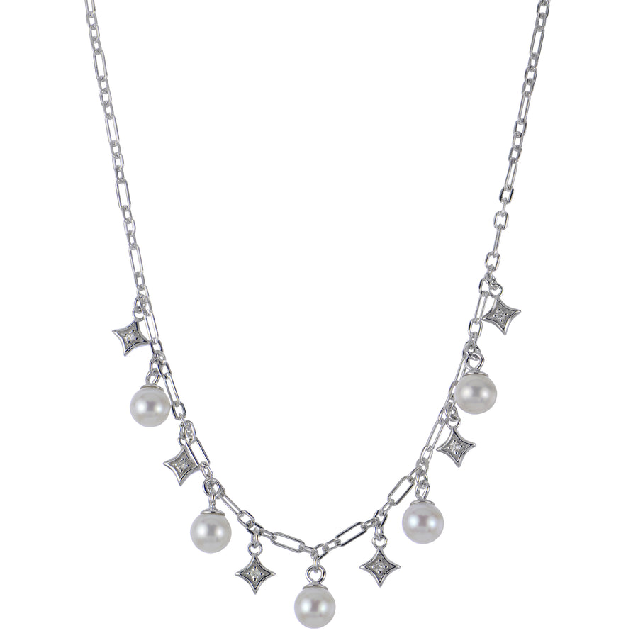 Sterling Silver Freshwater Pearl Necklace