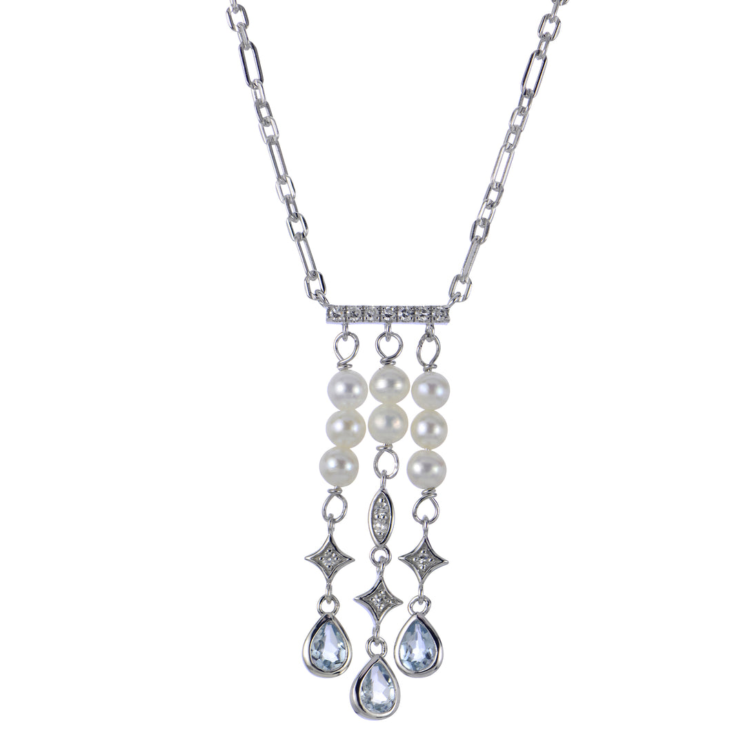 Sterling Silver Freshwater Pearl Necklace