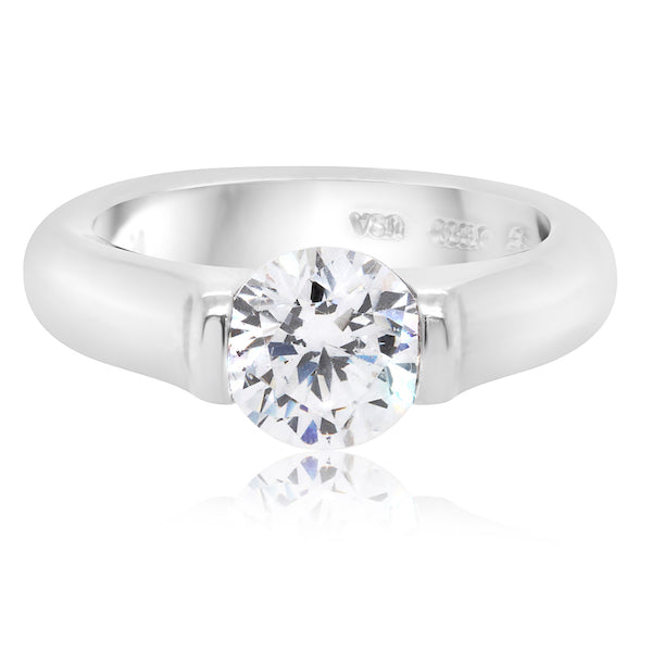 Platinum Genuine Steven Kretchmer Tension Ring Setting