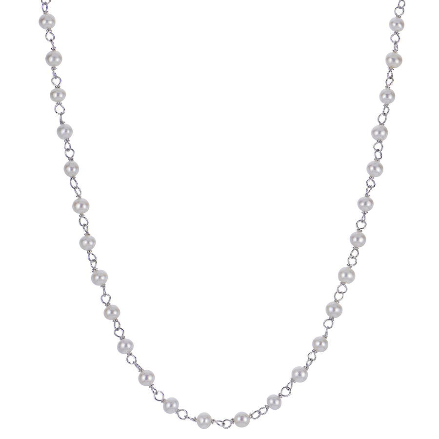 Sterling Silver Freshwater Pearl Necklace