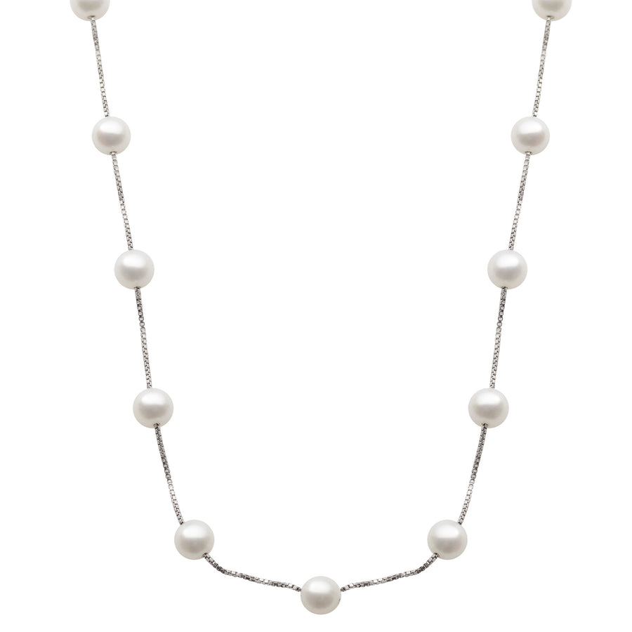 Sterling Silver Freshwater Pearl Necklace