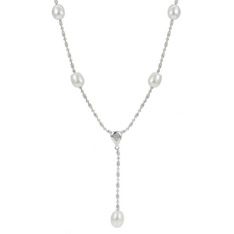 Sterling Silver Freshwater Pearl Necklace