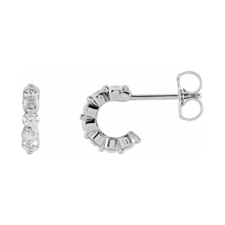 Accented Hoop Earrings
