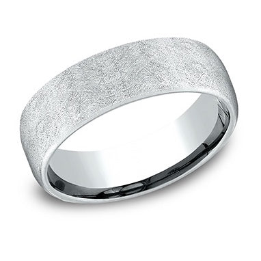 Stylish Swirl Finished Platinum Band