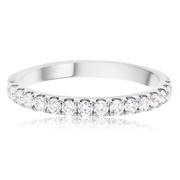 Lillian Prong Set  Wedding Band | Washington Diamond