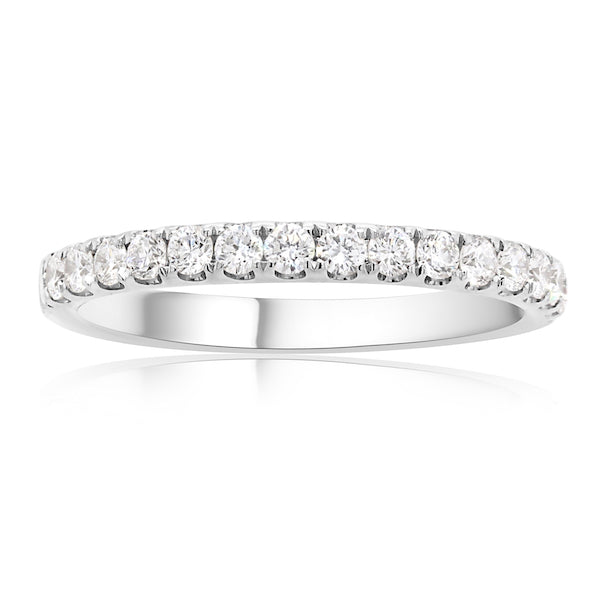 Lillian Prong Set  Wedding Band | Washington Diamond