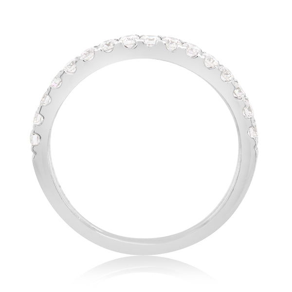 Lillian Prong Set  Wedding Band | Washington Diamond
