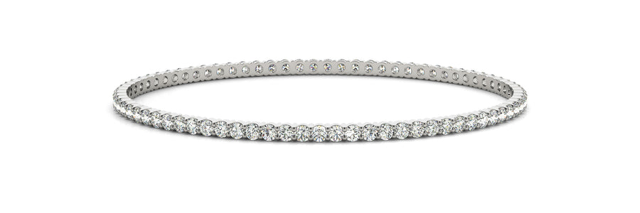 Multi-Diamond Fashion Bangle Bracelet