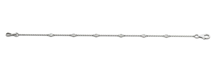 Multi-Diamond Round Stone Fashion Bracelet