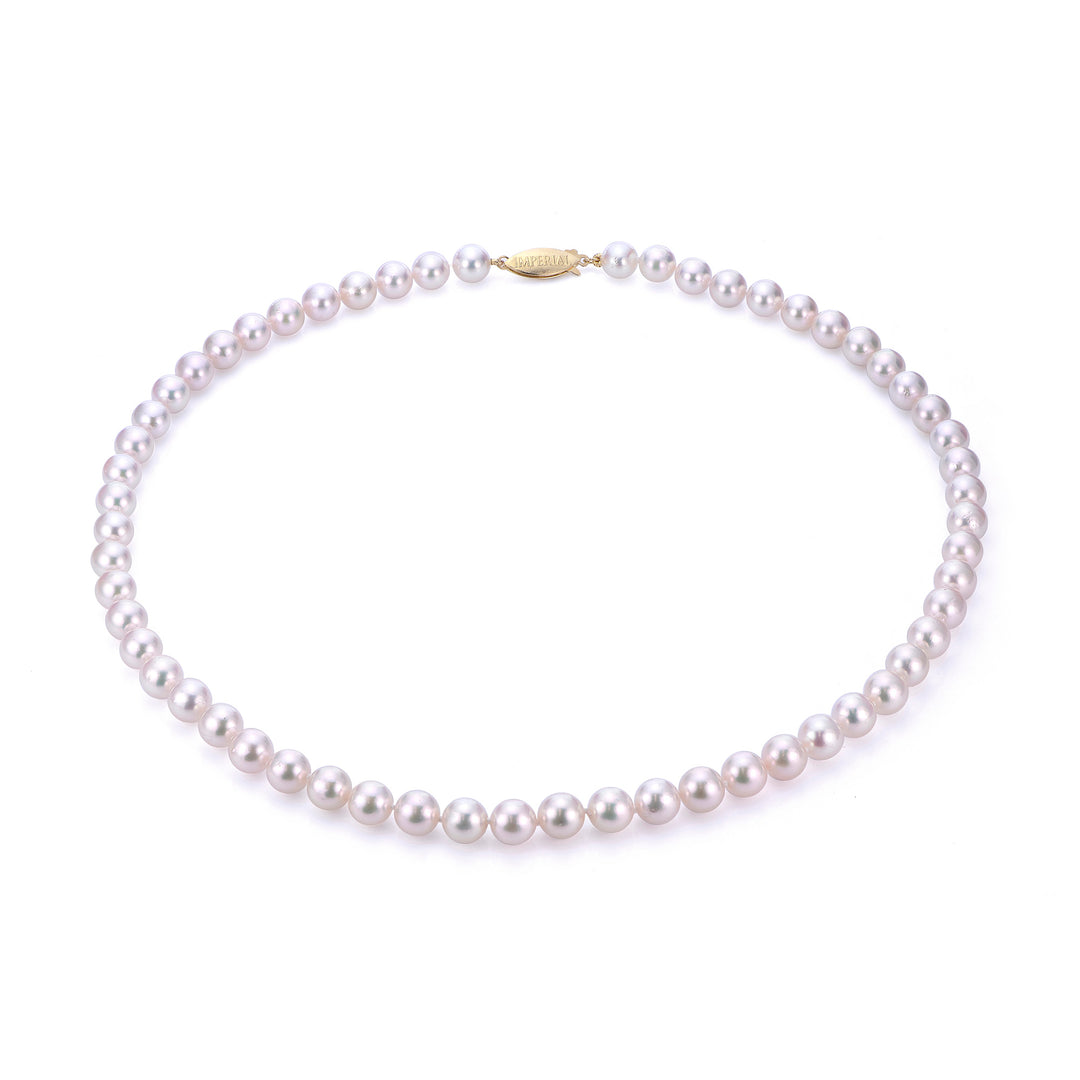 14KT Yellow Gold Akoya Necklace