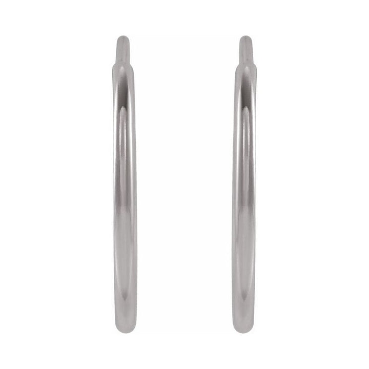 Flexible Endless Tube Hoop Earrings