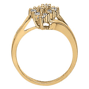 Diamond Multi-Stone Fashion Ring