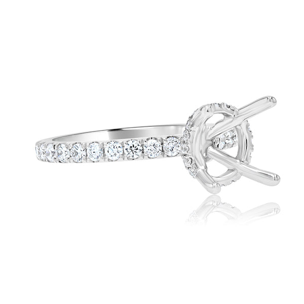 Hidden Halo  Engagement Setting | Washington Diamond