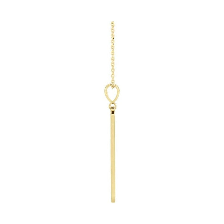 Moon Phase Bar Necklace or Pendant