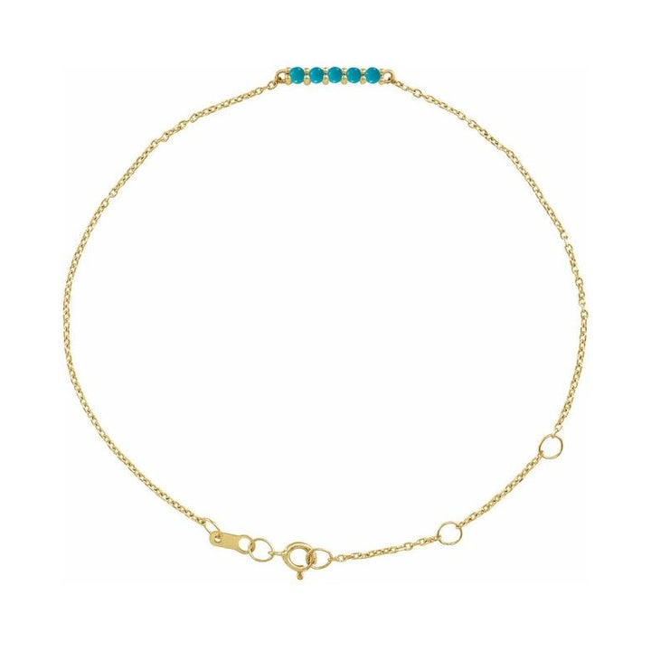 Cabochon Bar Bracelet