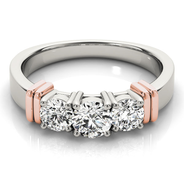14K Rose Gold 1ctw Round Diamond Engagement Ring