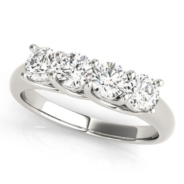 Multi-Diamond Wedding Ring