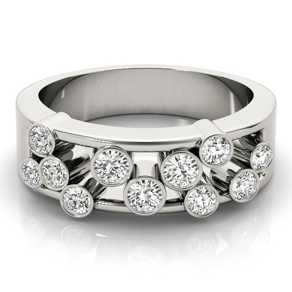 Multi-Diamond Fashion Ring in Precious Metal