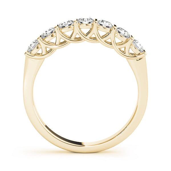 14K Yellow Gold Diamond Wedding Ring