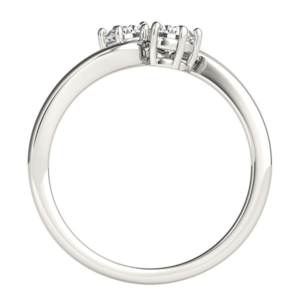 Two-Stone 14K Diamond Fashion Ring