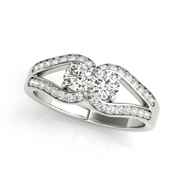 Multi-Diamond Round Fashion Ring