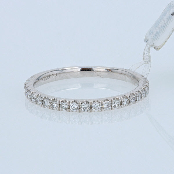 "Luna" 0.34 Carat Diamond Platinum Split-Prong Band