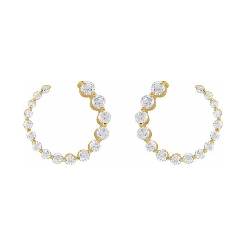 Front-Back Earrings