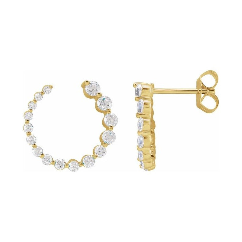 Front-Back Earrings