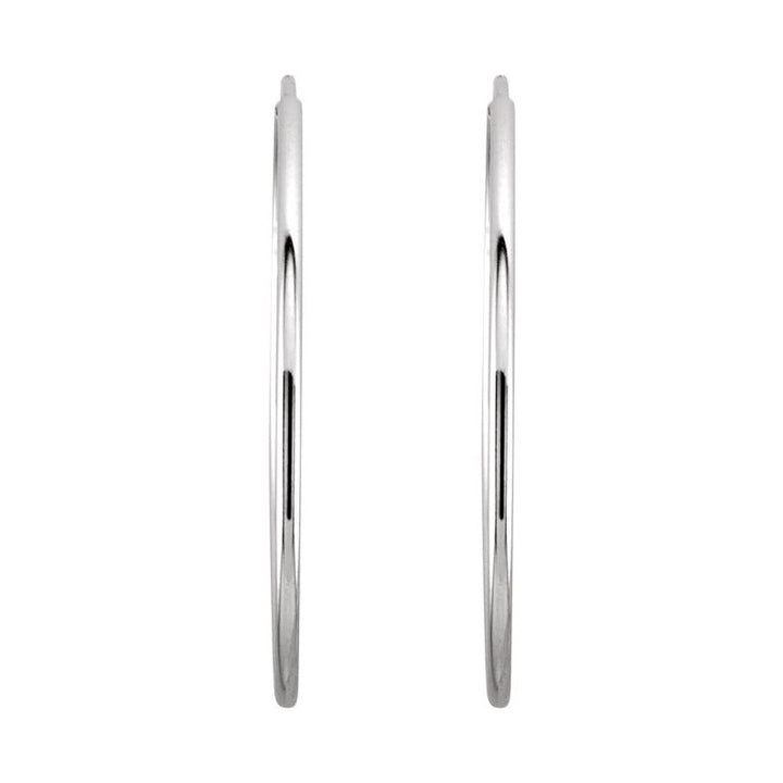 Endless Tube Hoop Earrings