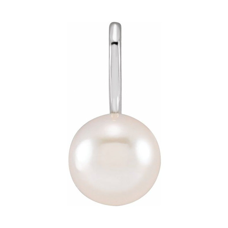 Pearl Solitaire Charm/Pendant