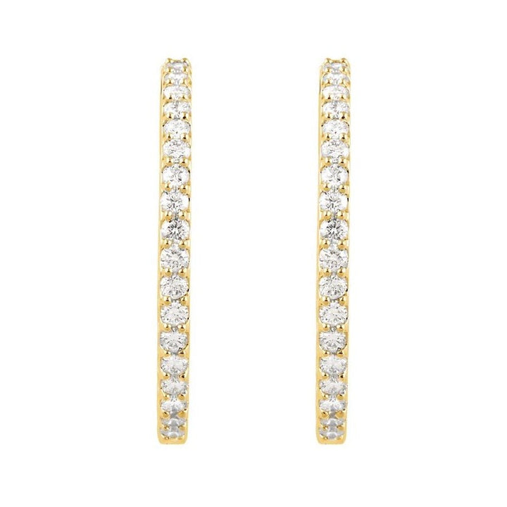 Inside-Outside Hoop Earrings