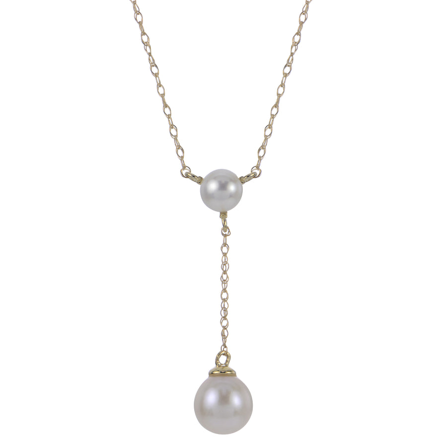 14KT Yellow Gold Freshwater Pearl Necklace