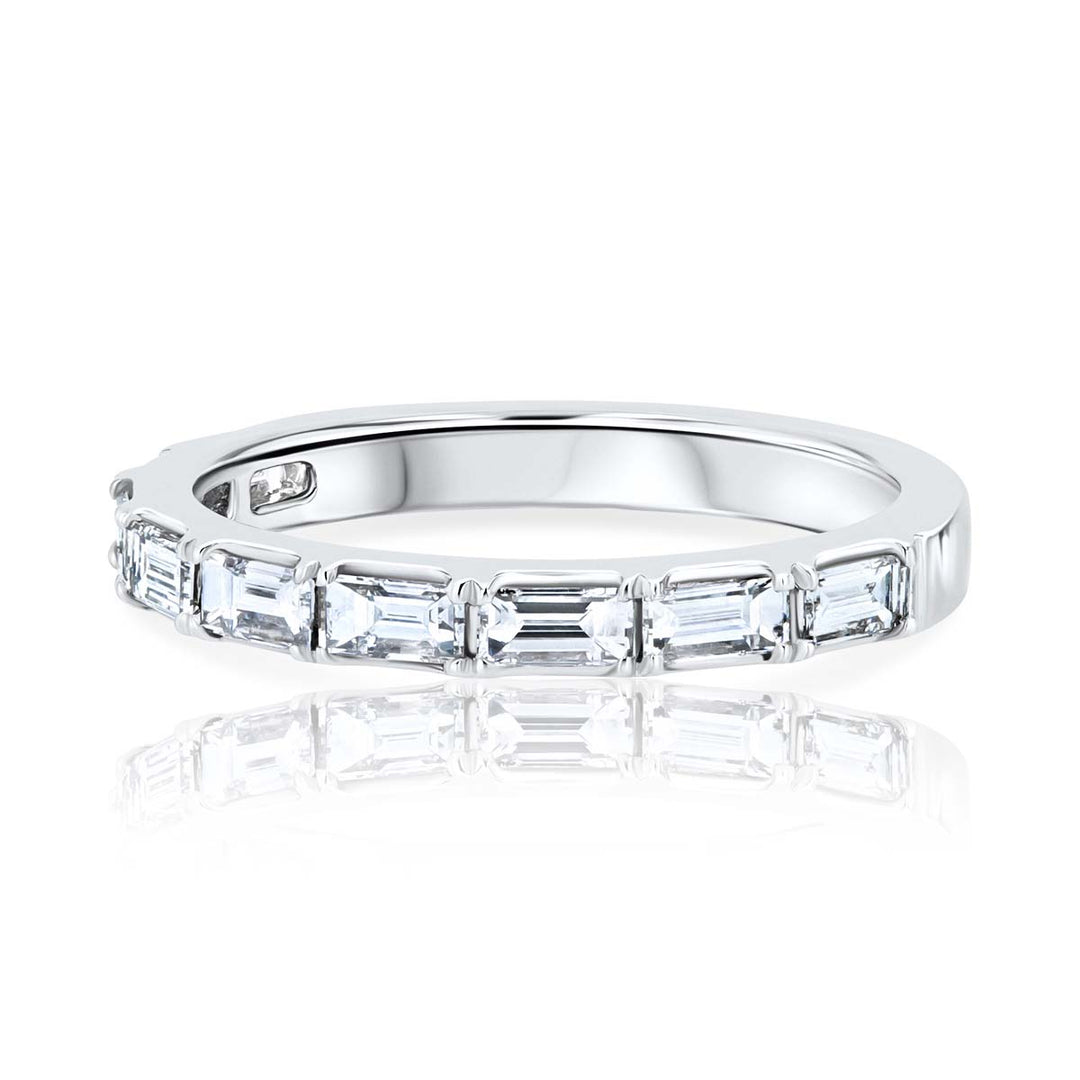 .75ct Baguette Diamond Platinum Band | Washington Diamond