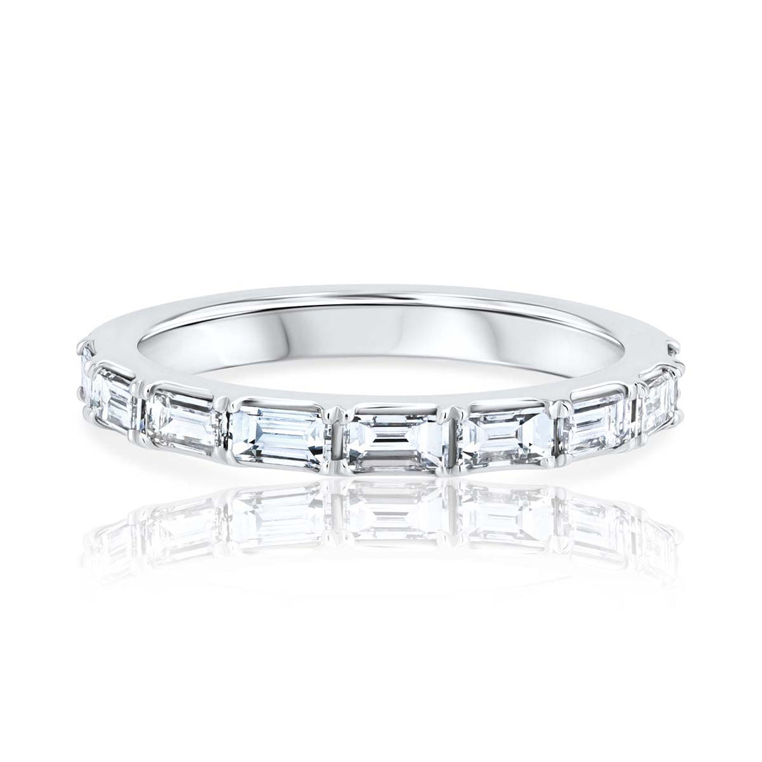.75ct Baguette Diamond Platinum Band | Washington Diamond