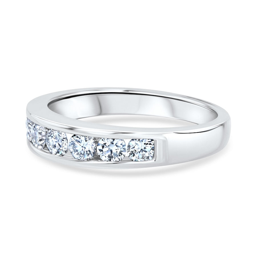 .62ct Channel-Set Platinum Wedding Band | Washington Diamond