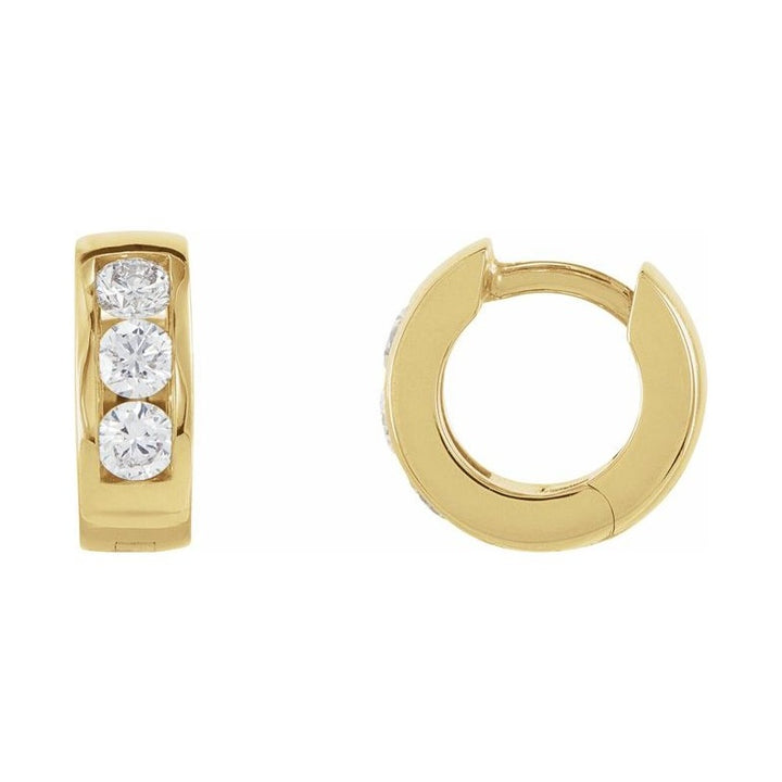 Hinged Hoop Earrings