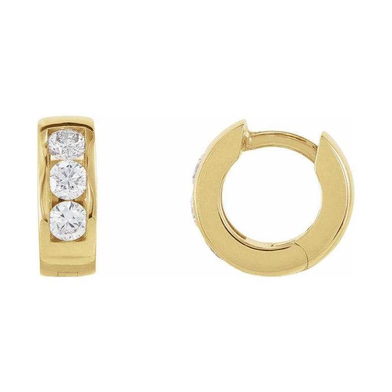 Hinged Hoop Earrings