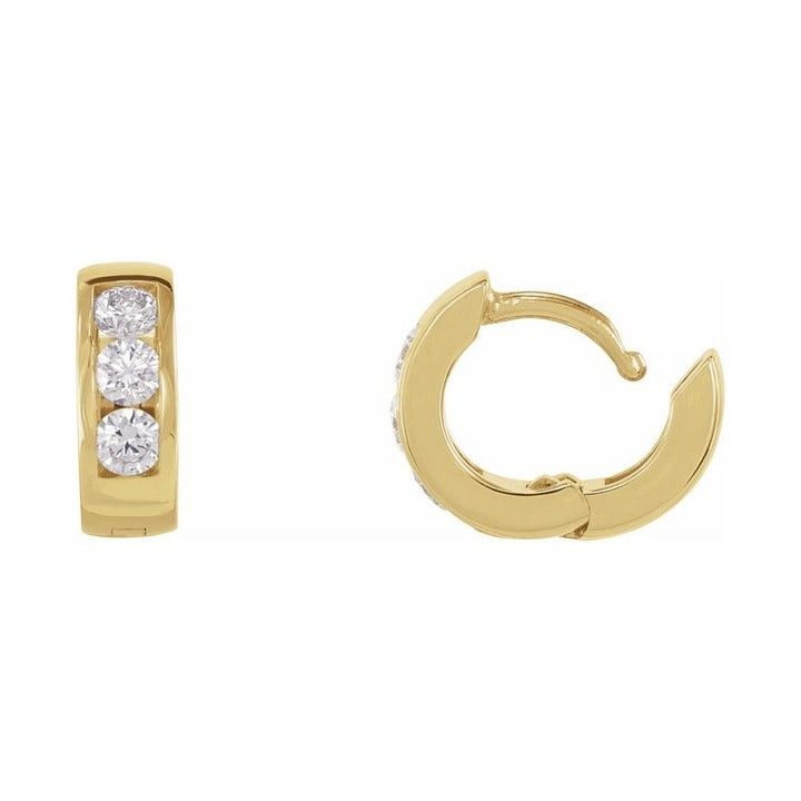 Hinged Hoop Earrings