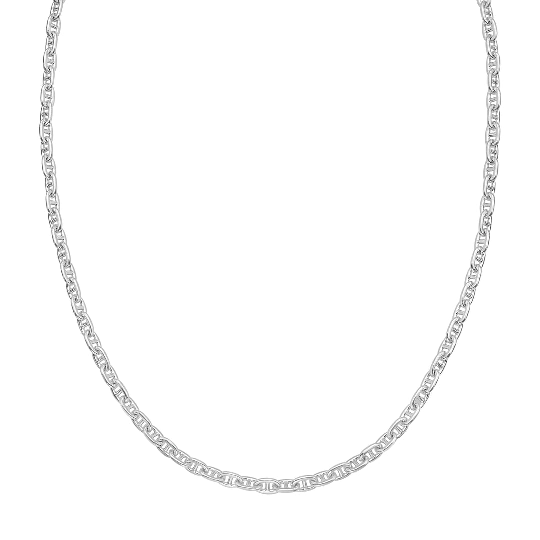 Silver 4.35mm Anchor Chain