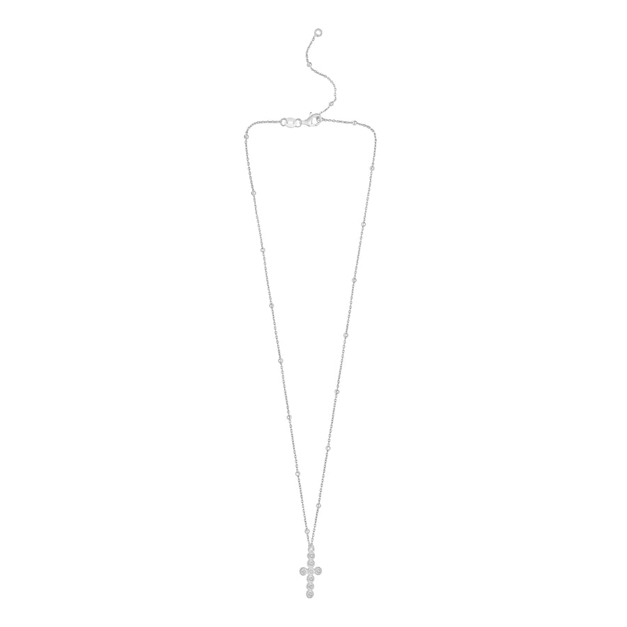 Silver Cross Necklace