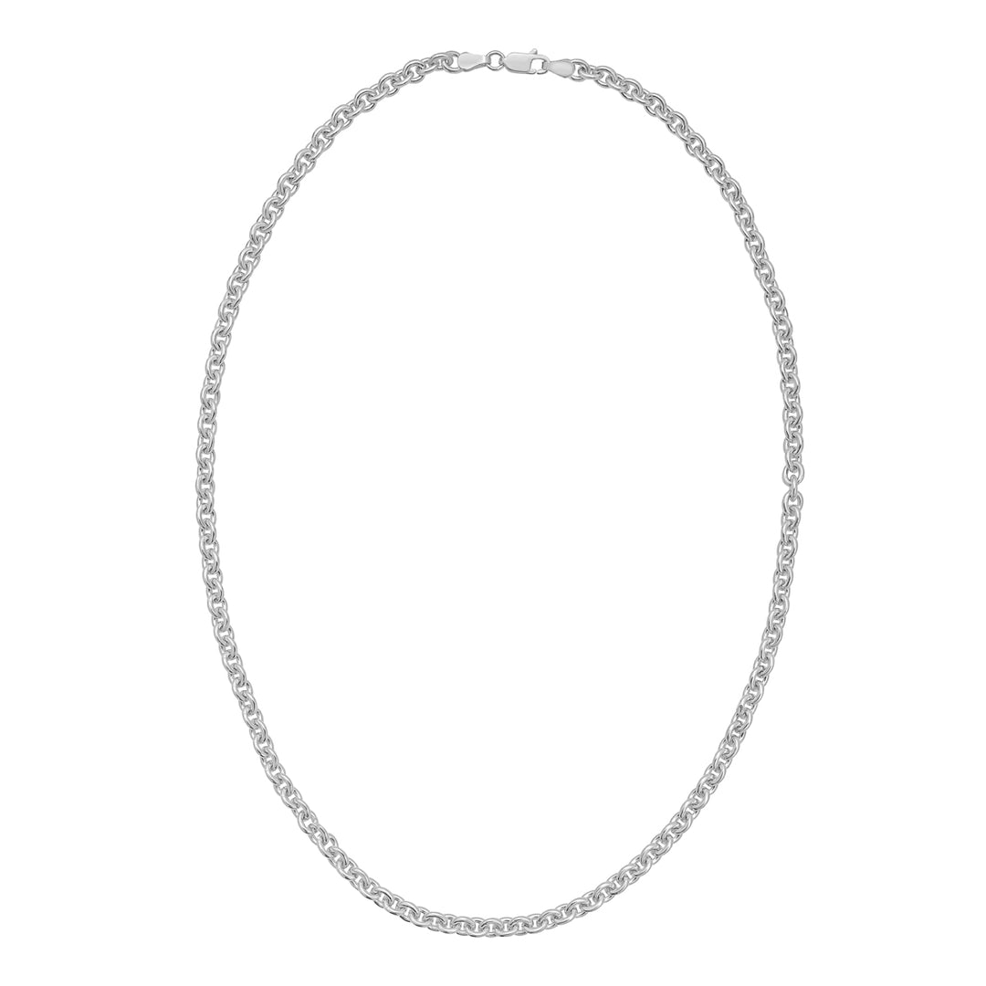 Silver 4.7mm Rolo Chain