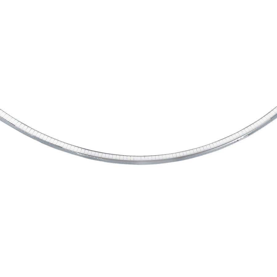 Silver 6mm Omega Chain