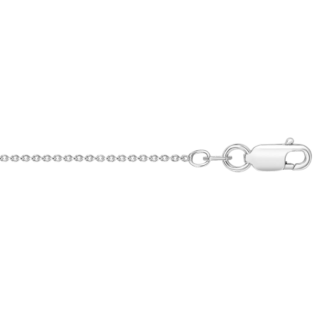 Silver 2.1mm Round Cable Chain